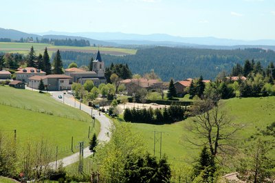 Vue du village